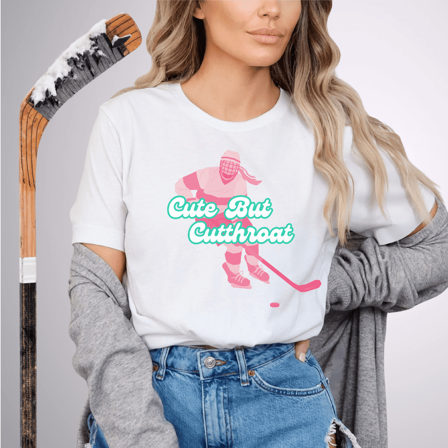 Cute but Cutthroat T-Shirt White / S T-Shirt