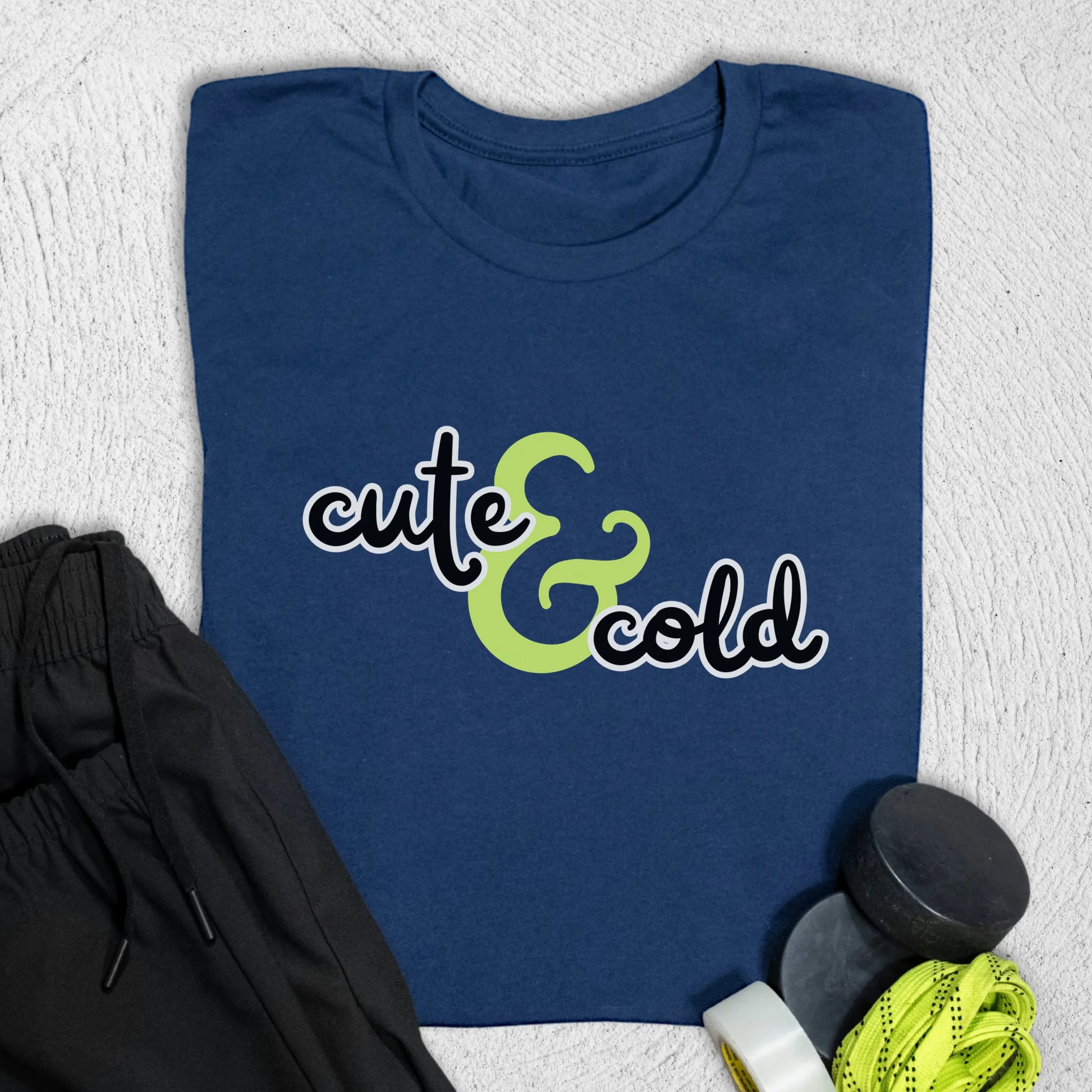 Cute & Cold T-Shirt Navy / S T-Shirt