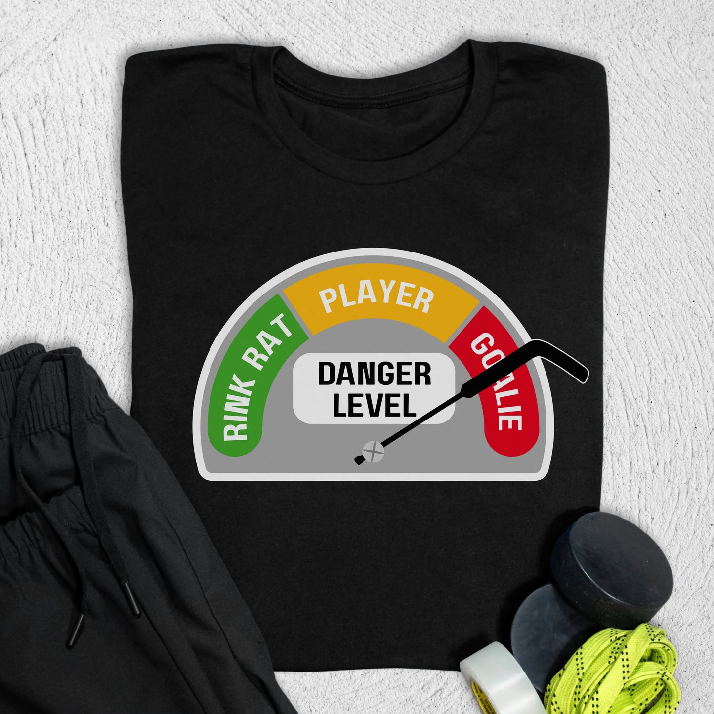 Danger Level T-Shirt Black / S T-Shirt