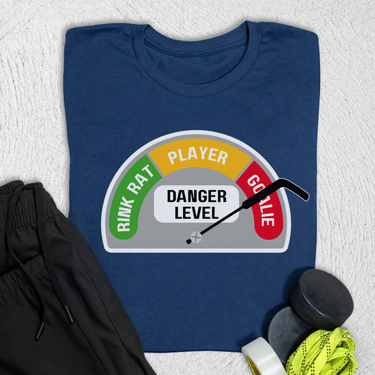 Danger Level T-Shirt Navy / S T-Shirt