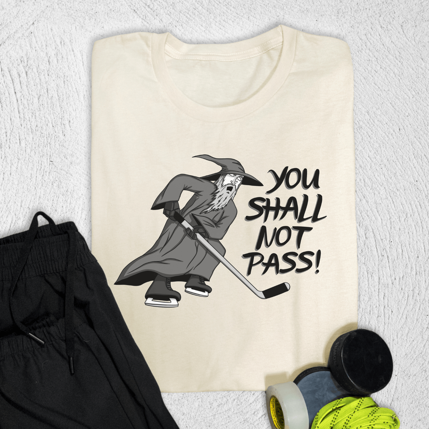 Defensive Wizard T-Shirt Natural / S T-Shirt