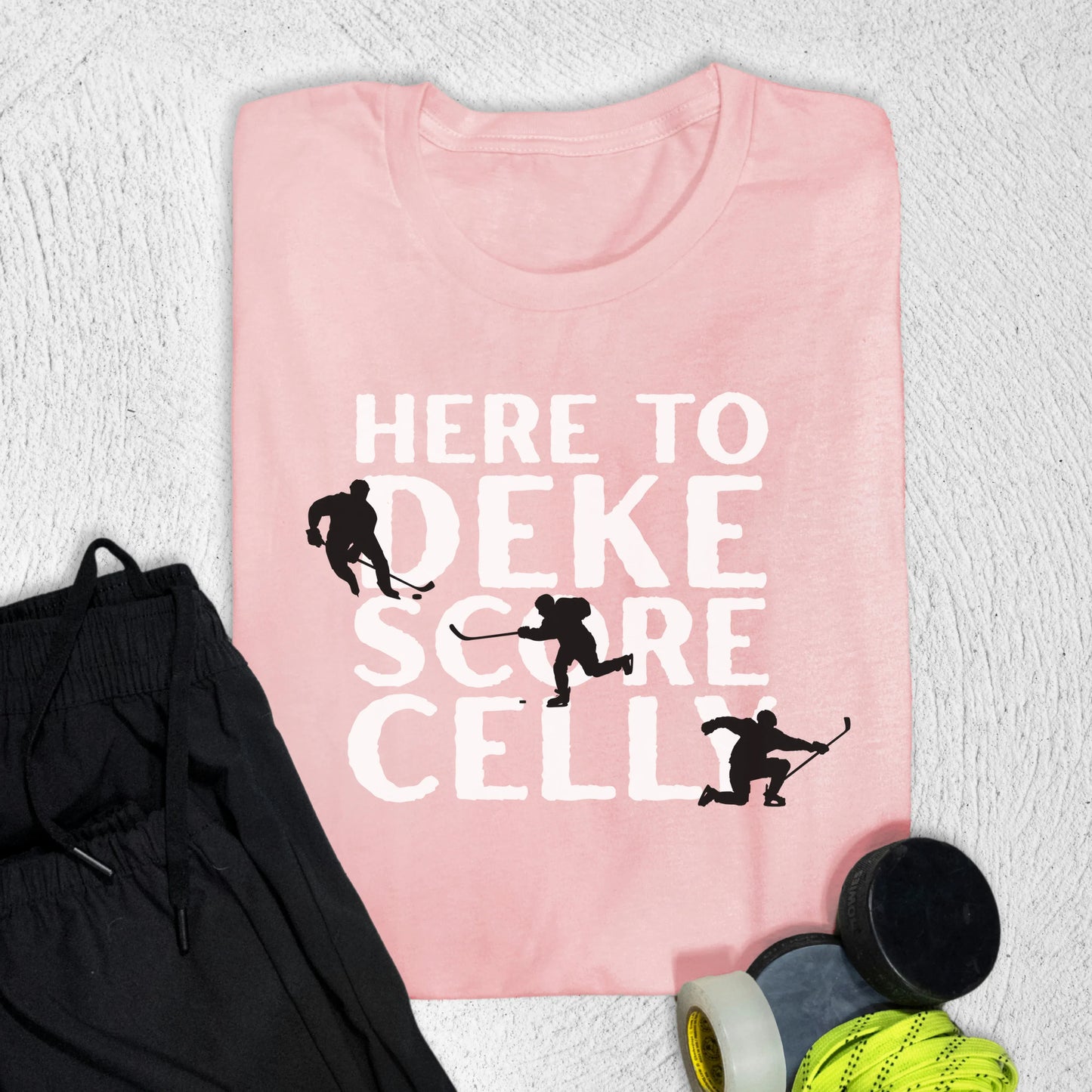 Deke Score Celly T-Shirt Pink / S T-Shirt