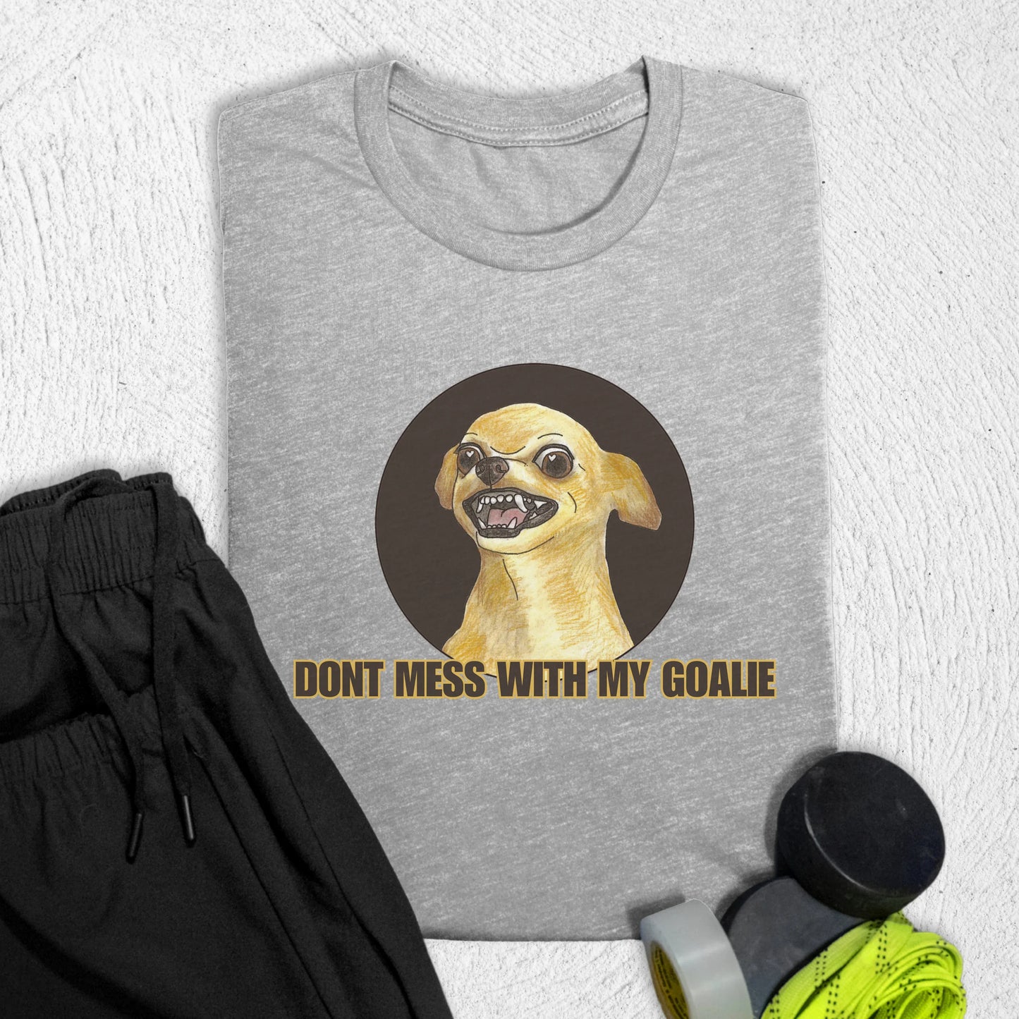Don't Mess T-Shirt Athletic Heather / S T-Shirt
