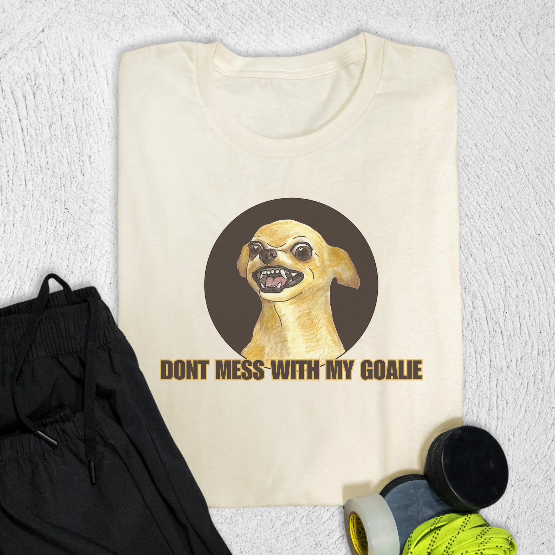 Don't Mess T-Shirt Natural / S T-Shirt