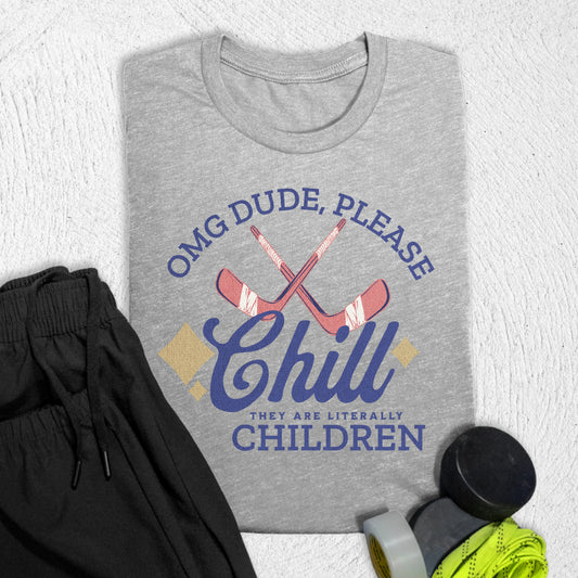 Dude Chill T-Shirt S / Athletic Heather T-Shirt