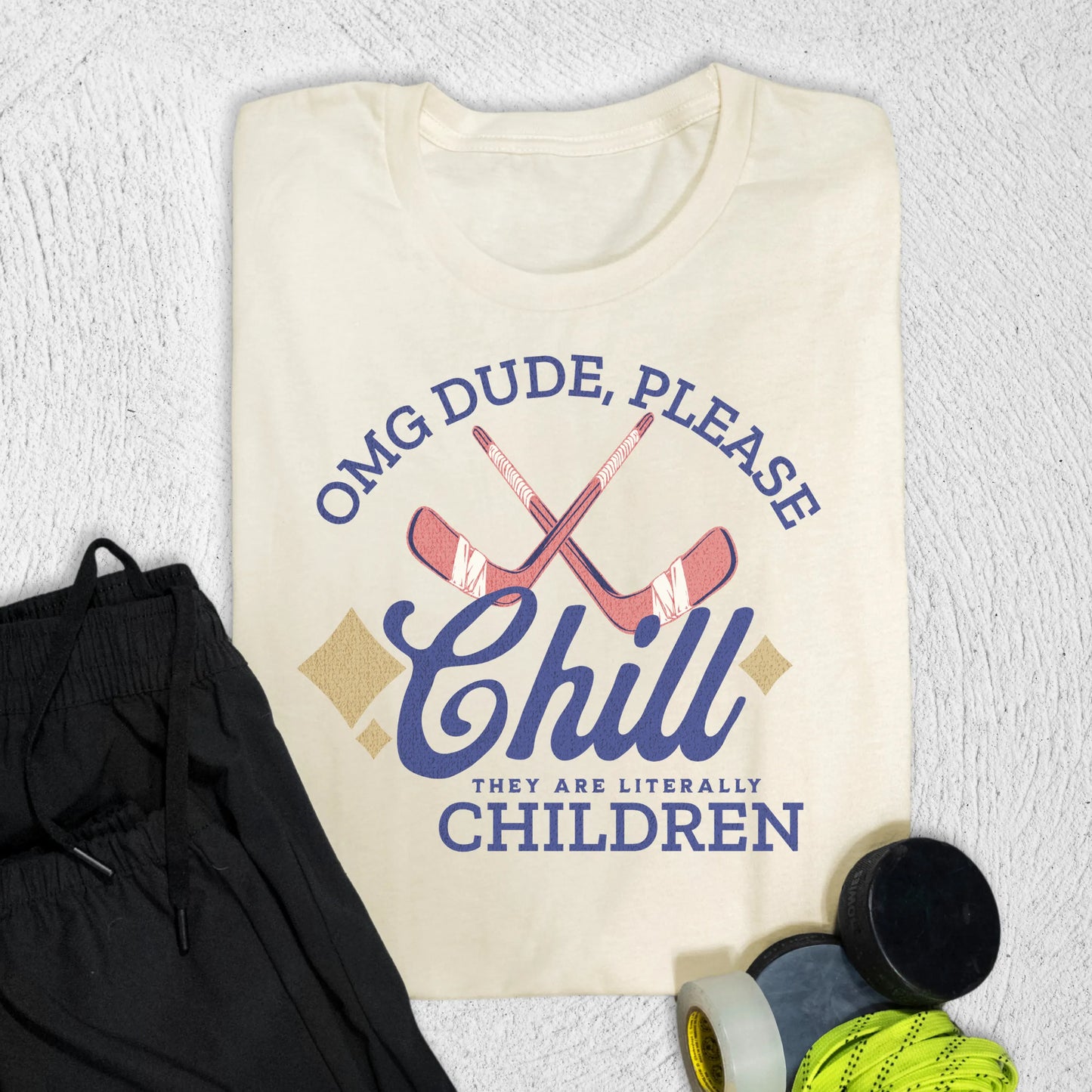 Dude Chill T-Shirt S / Natural T-Shirt