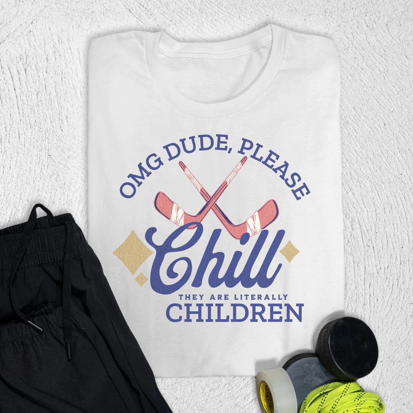 Dude Chill T-Shirt S / White T-Shirt