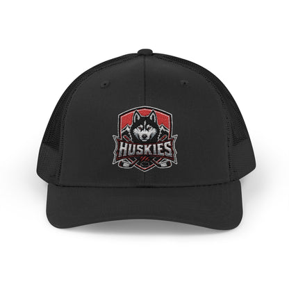 Embroidered Trucker Cap Black / One size Hats