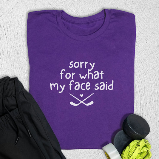 Face T-Shirt S / Team Purple T-Shirt
