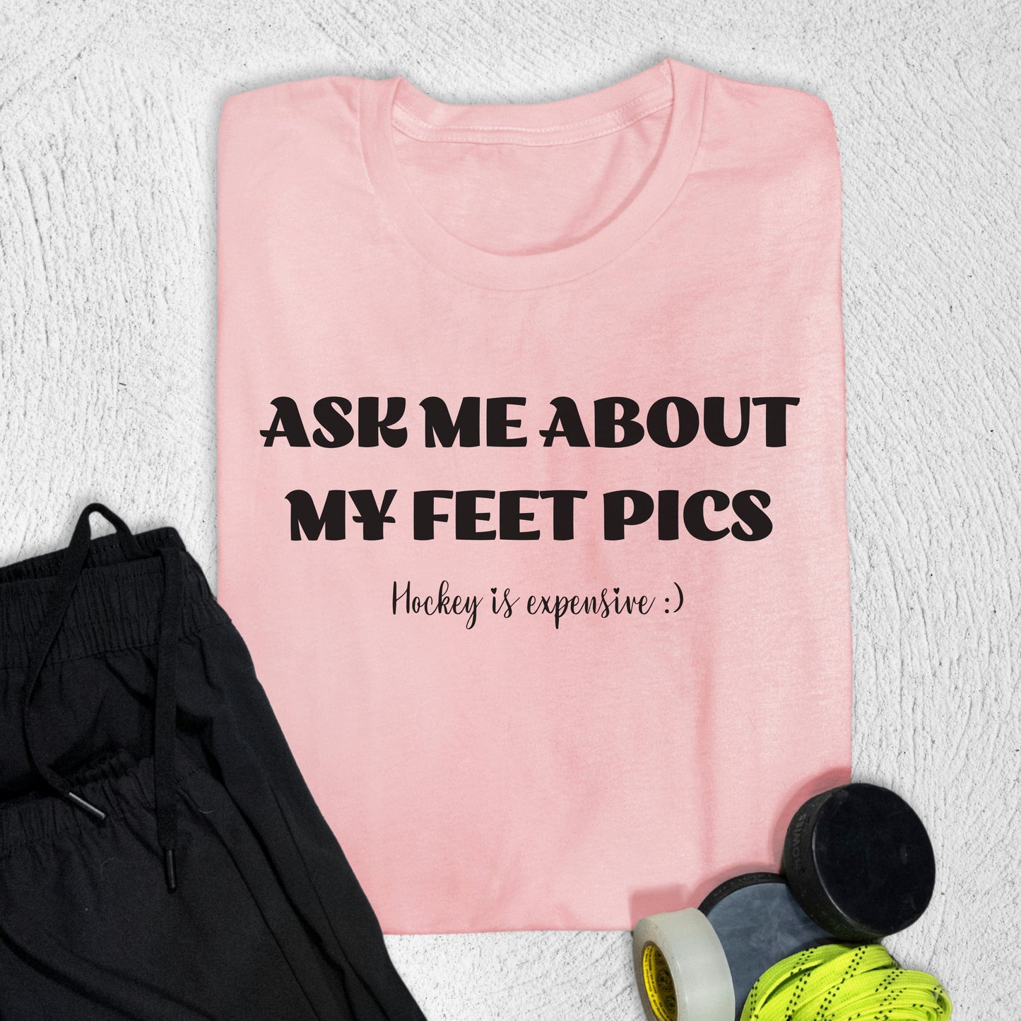 Feet Pics T-Shirt Pink / S T-Shirt