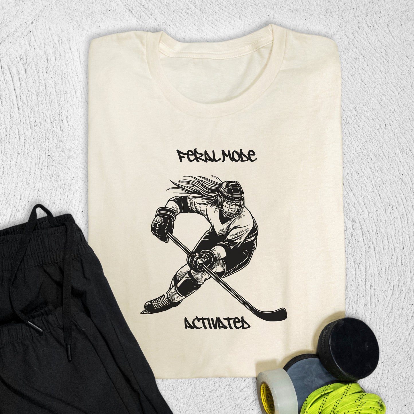 Feral Mode T-Shirt Natural / S T-Shirt