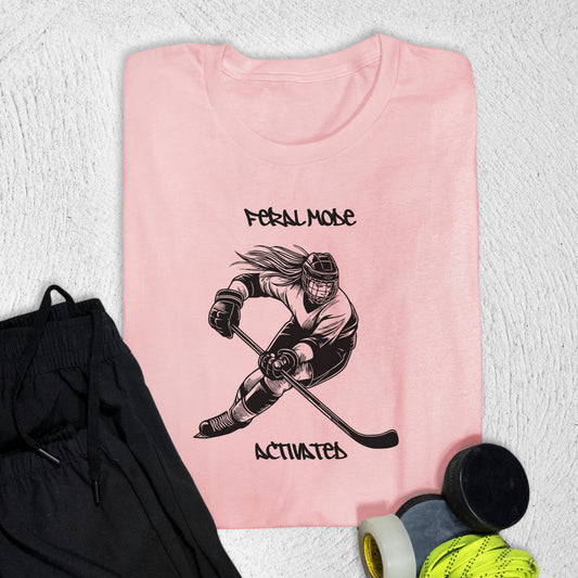Feral Mode T-Shirt Pink / S T-Shirt