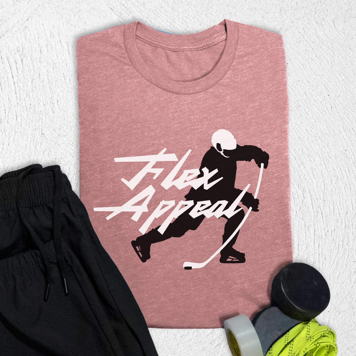 Flex Appeal T-Shirt S / Heather Mauve T-Shirt