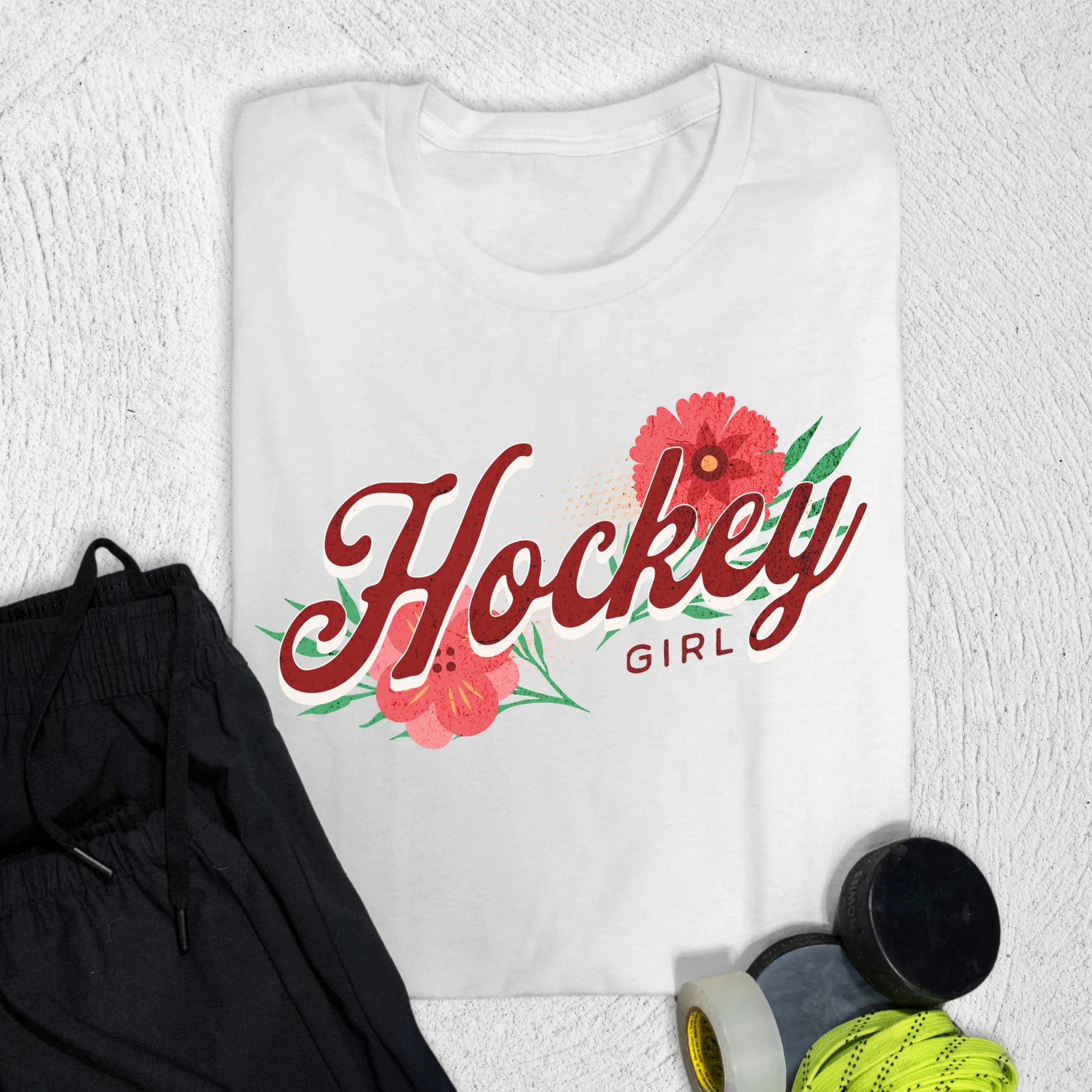 Flower Girl T-Shirt S / White T-Shirt