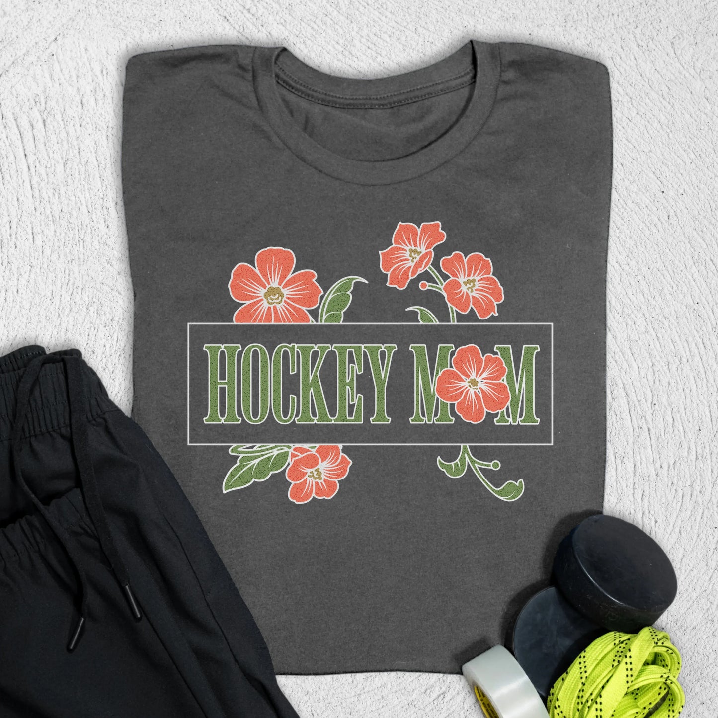 Flower Mom T-Shirt S / Asphalt T-Shirt