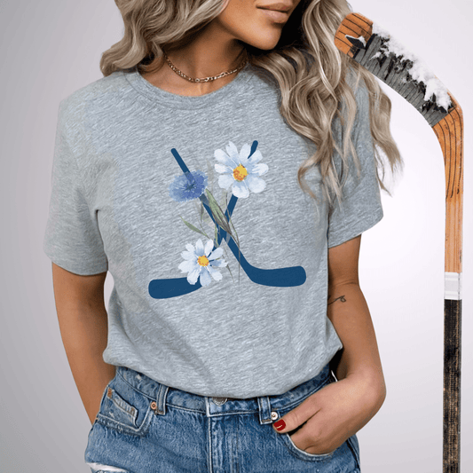 Flower Sticks T-Shirt Athletic Heather / S T-Shirt