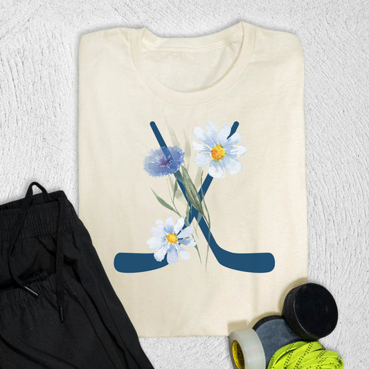 Flower Sticks T-Shirt Natural / S T-Shirt