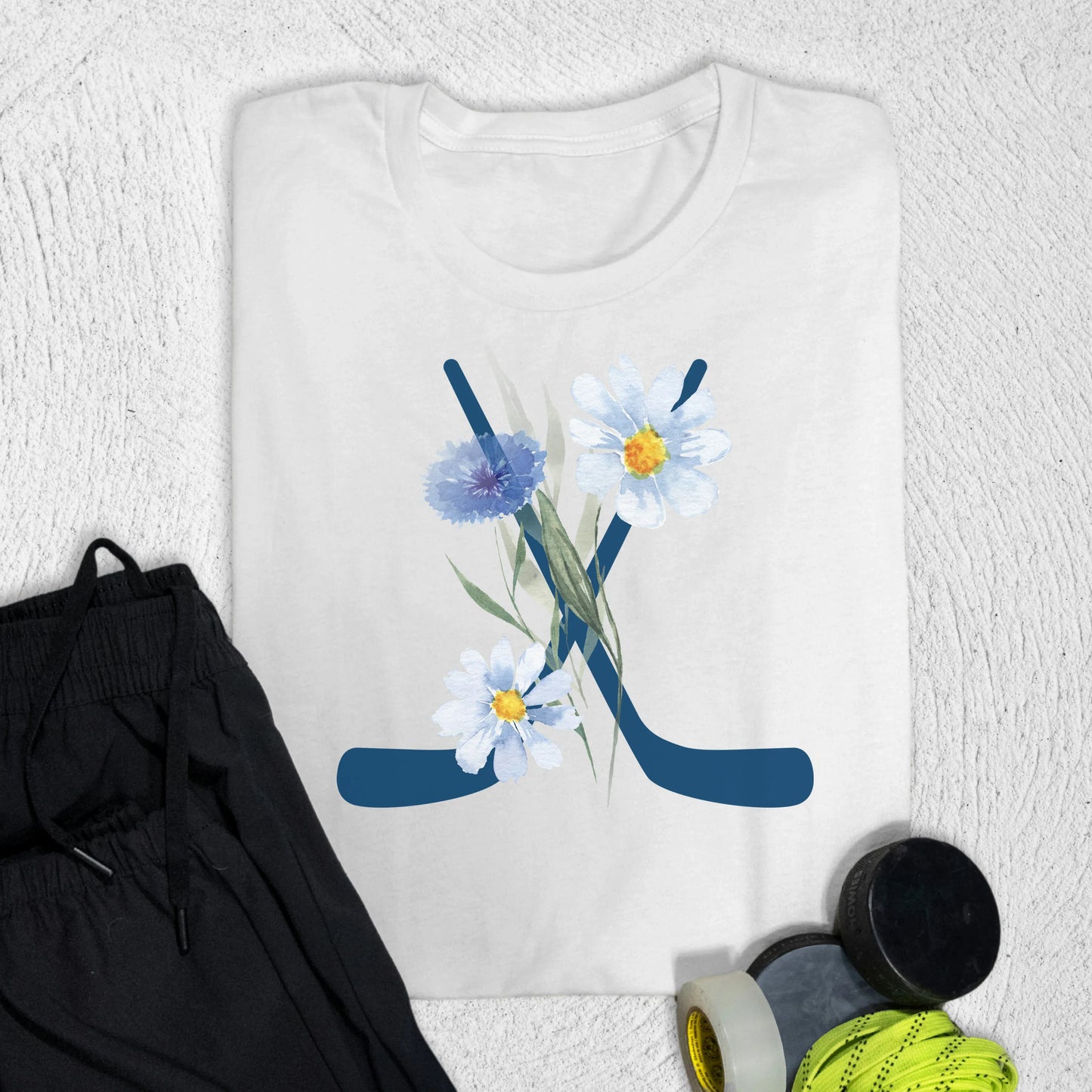 Flower Sticks T-Shirt White / S T-Shirt
