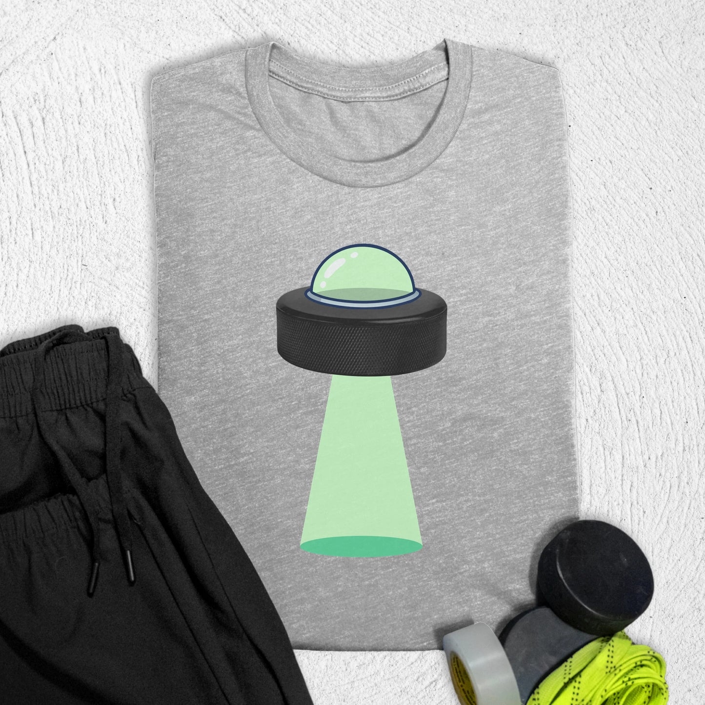 Flying Saucer T-Shirt S / Athletic Heather T-Shirt