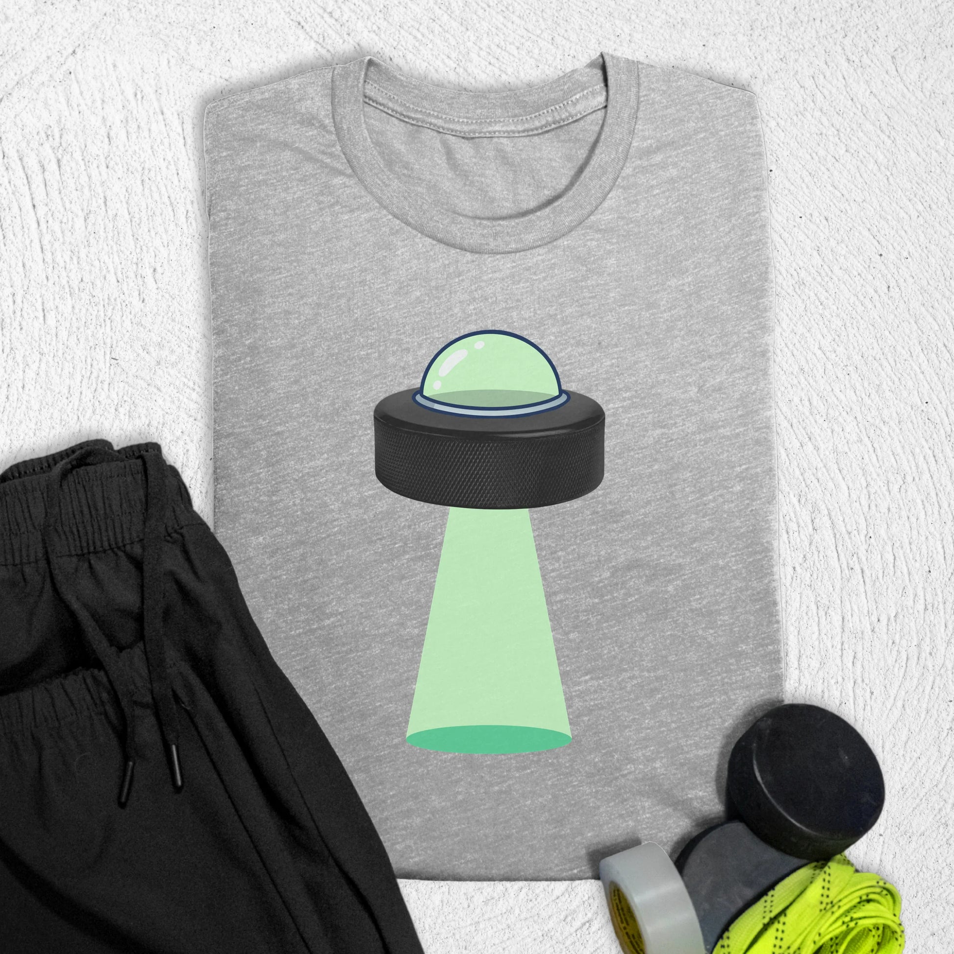 Flying Saucer T-Shirt S / Athletic Heather T-Shirt