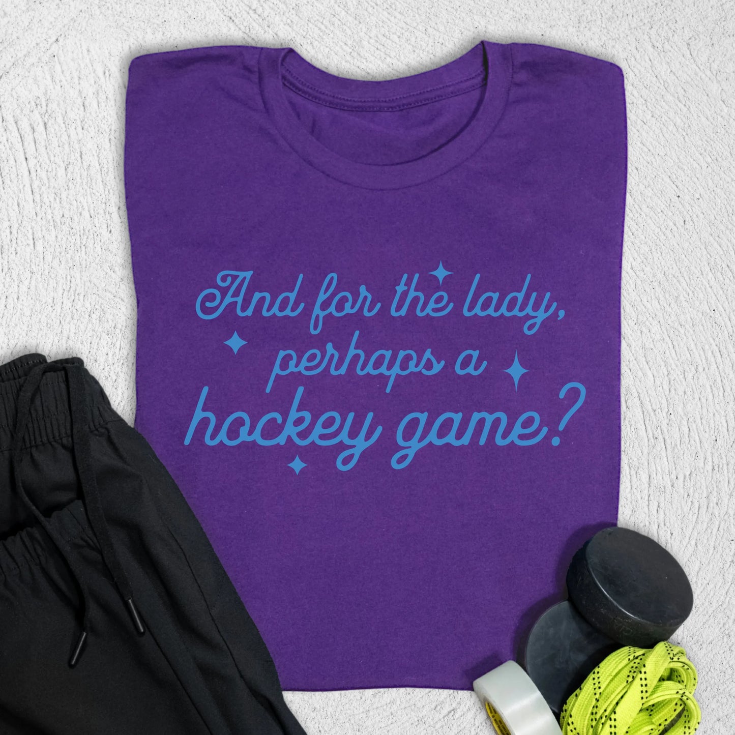 For the Lady T-Shirt Team Purple / S T-Shirt