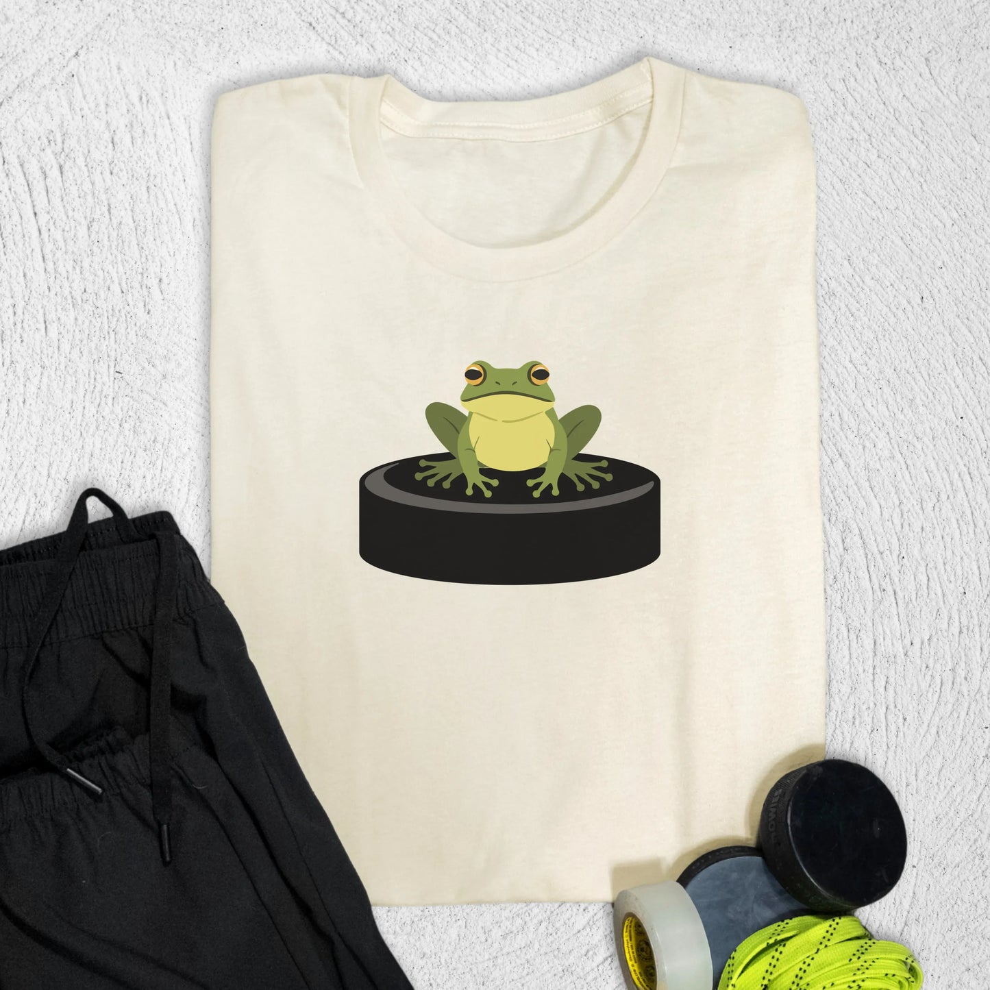 Frog T-Shirt S / Natural T-Shirt