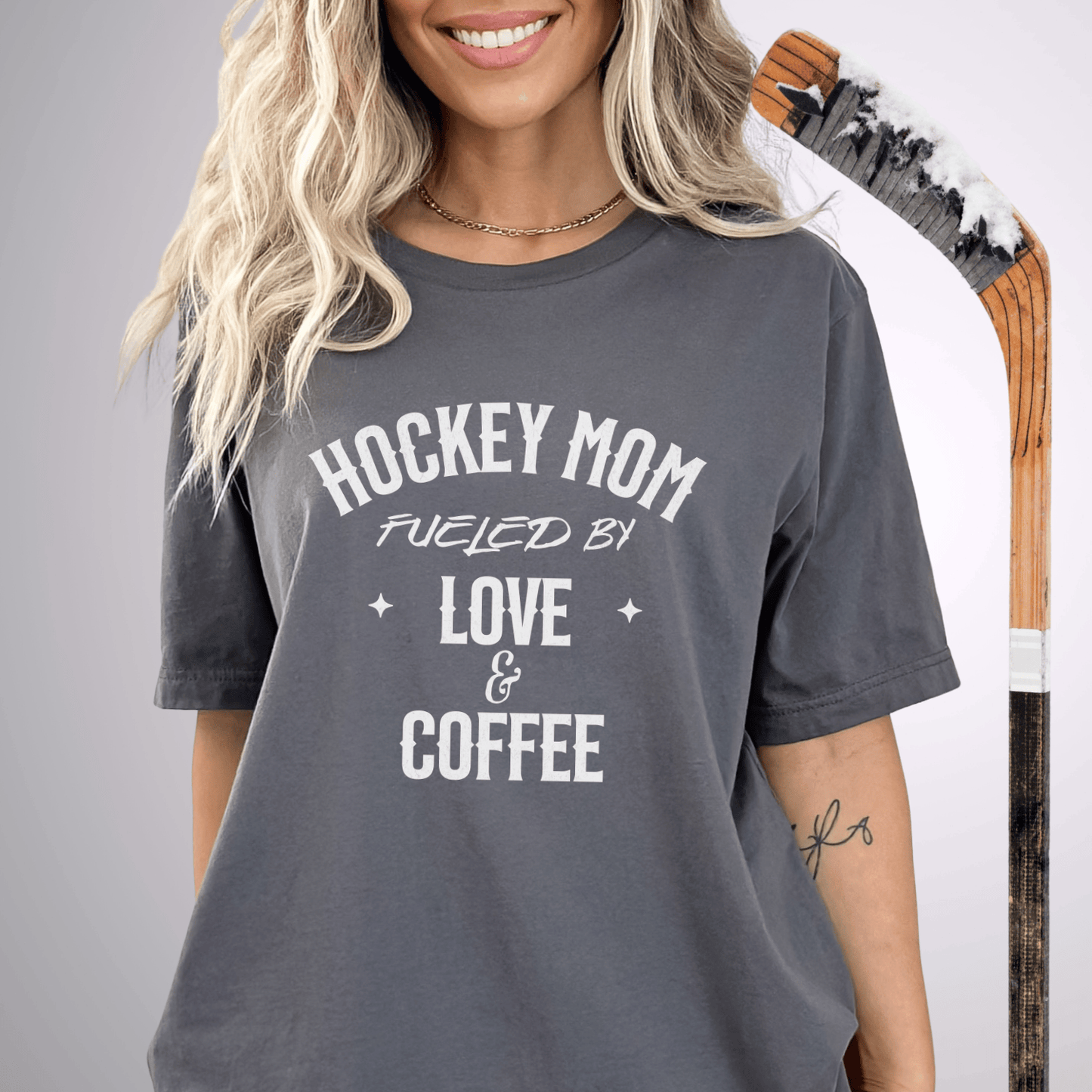 Fueled by Coffee T-Shirt Asphalt / S T-Shirt