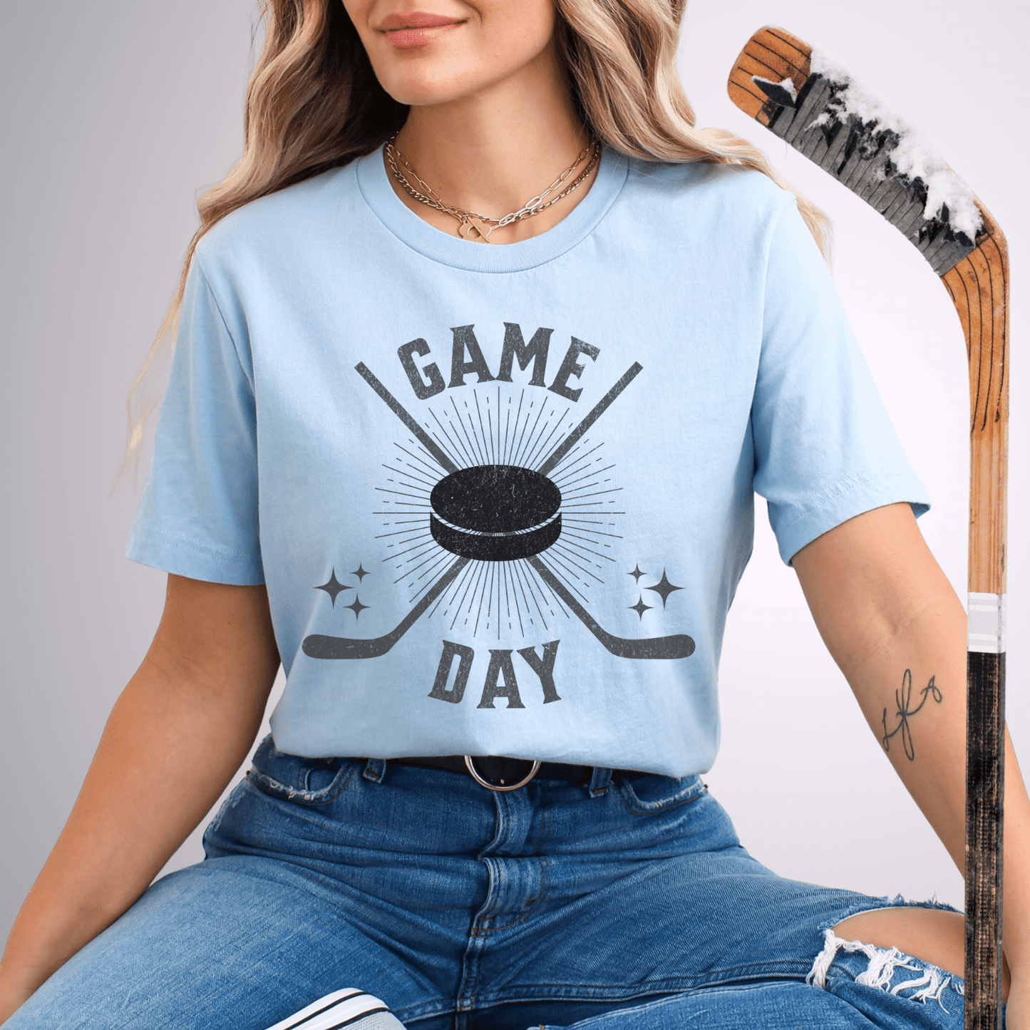Game Day T-Shirt Baby Blue / S T-Shirt