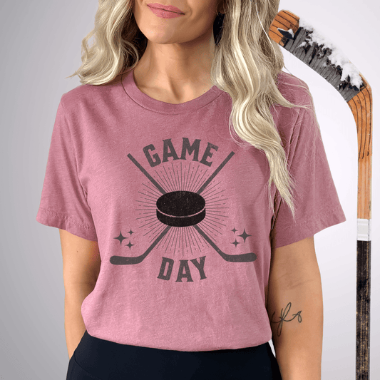 Game Day T-Shirt Heather Mauve / S T-Shirt
