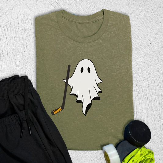 Ghostie On Ice T-Shirt Heather Olive / S T-Shirt
