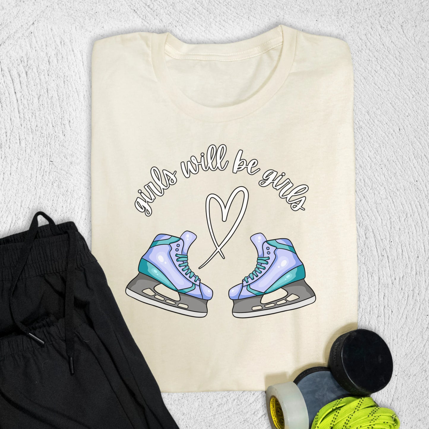 Girls T-Shirt Natural / S T-Shirt
