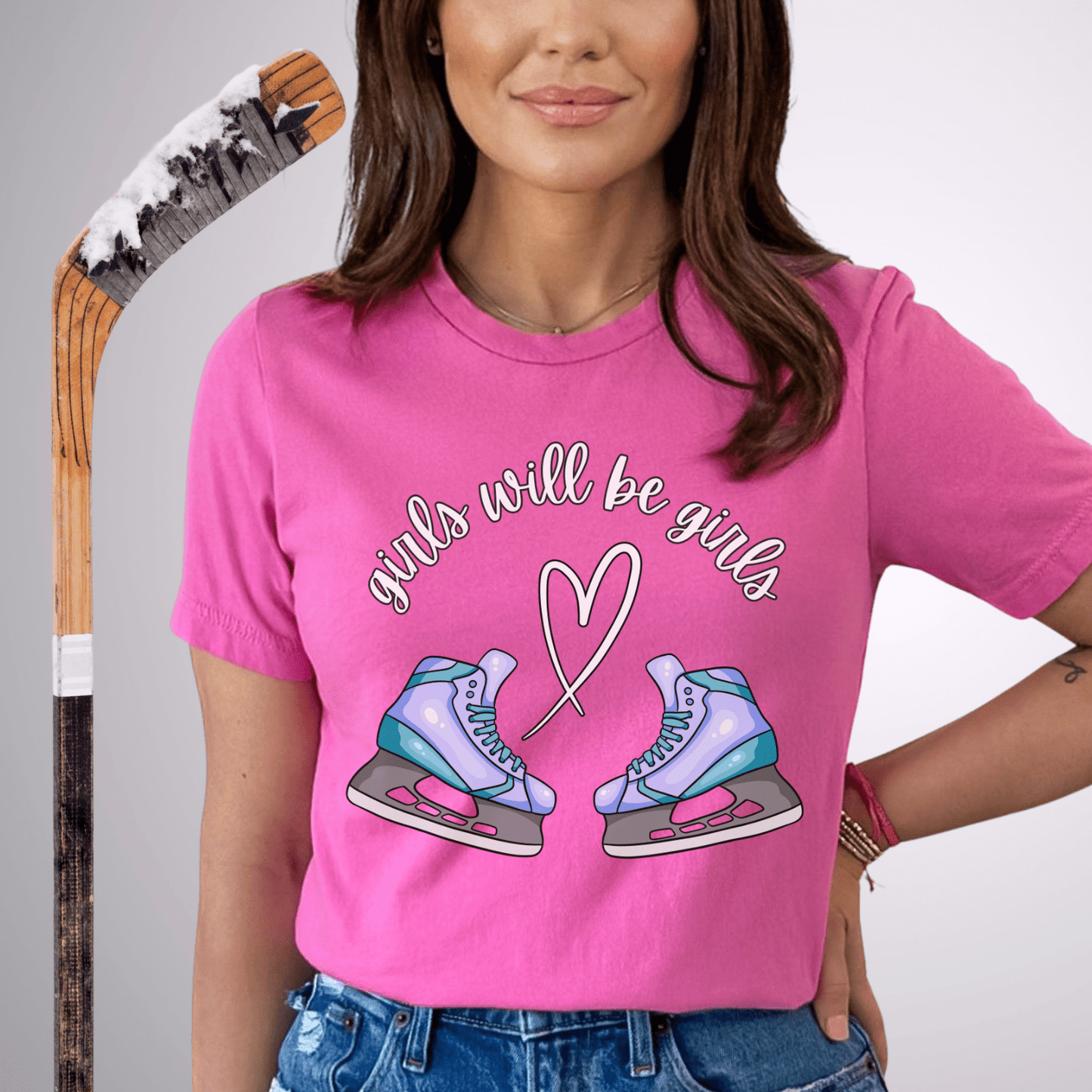 Girls Will Be Girls T-Shirt Charity Pink / S T-Shirt