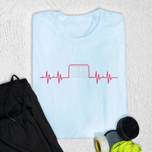 Goal Heartbeat T-Shirt S / Baby Blue T-Shirt