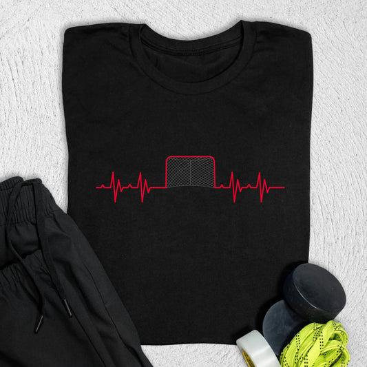 Goal Heartbeat T-Shirt S / Black T-Shirt