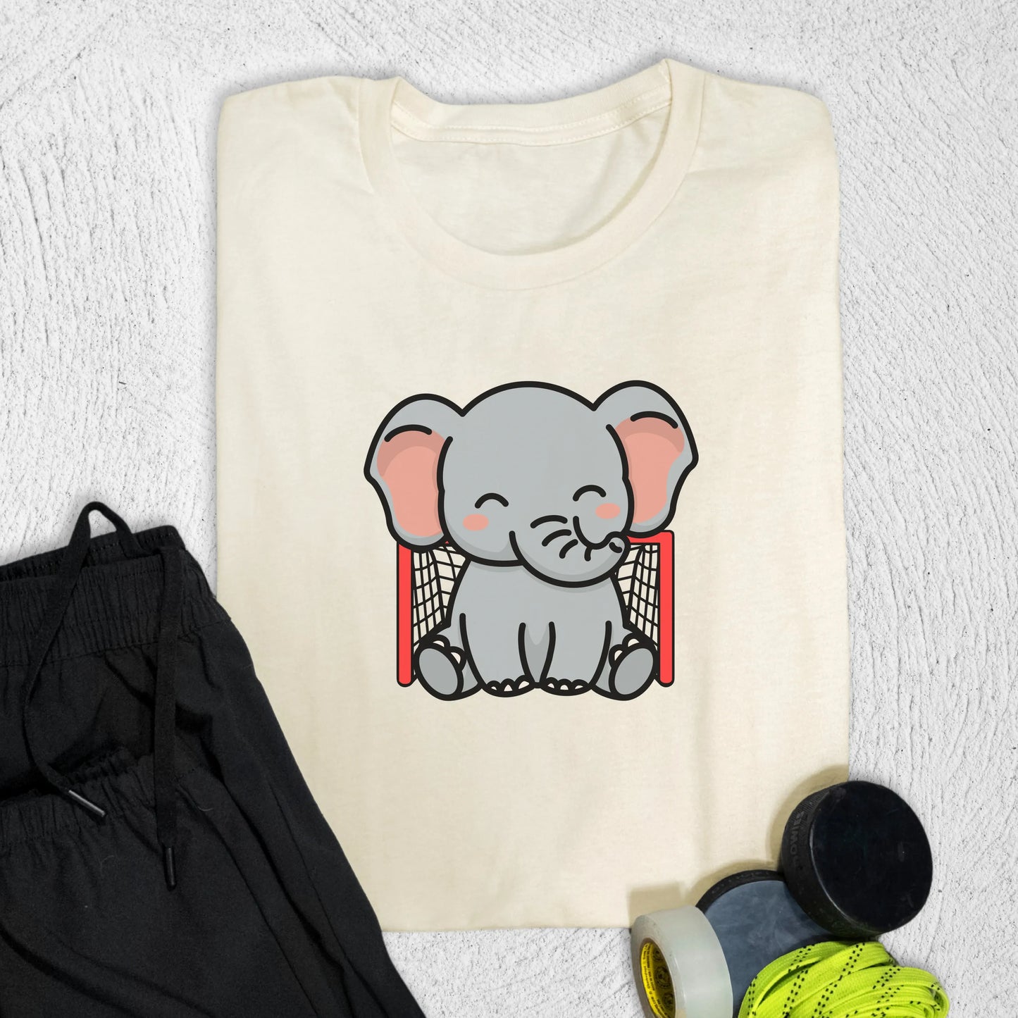 Goalephant T-Shirt S / Natural T-Shirt
