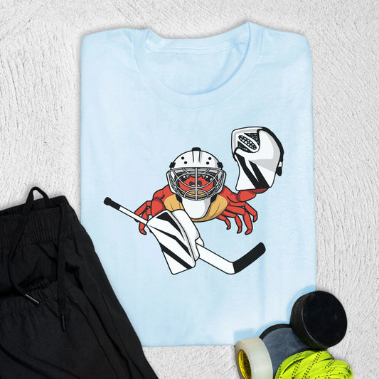 Goalie Crab T-Shirt Baby Blue / S T-Shirt