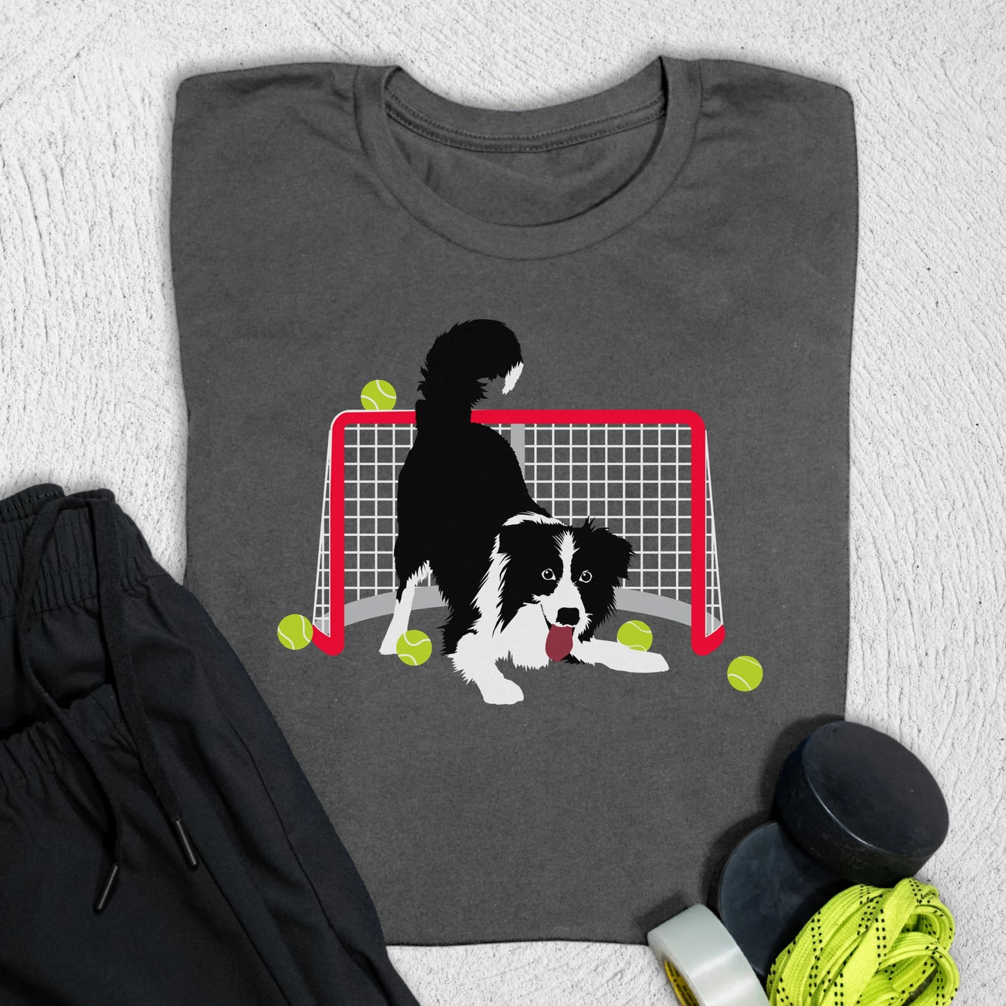 Goalie Doggo T-Shirt S / Asphalt T-Shirt