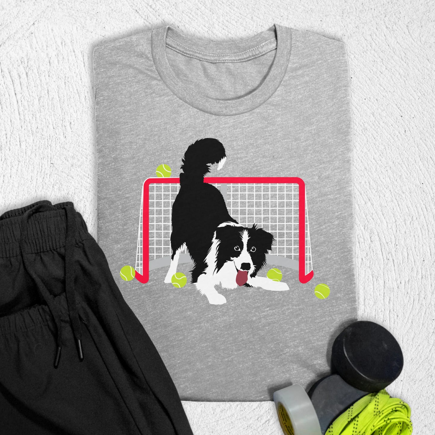 Goalie Doggo T-Shirt S / Athletic Heather T-Shirt