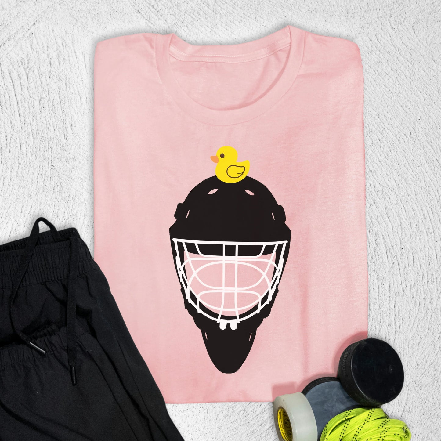 Goalie Duck T-Shirt Pink / S T-Shirt