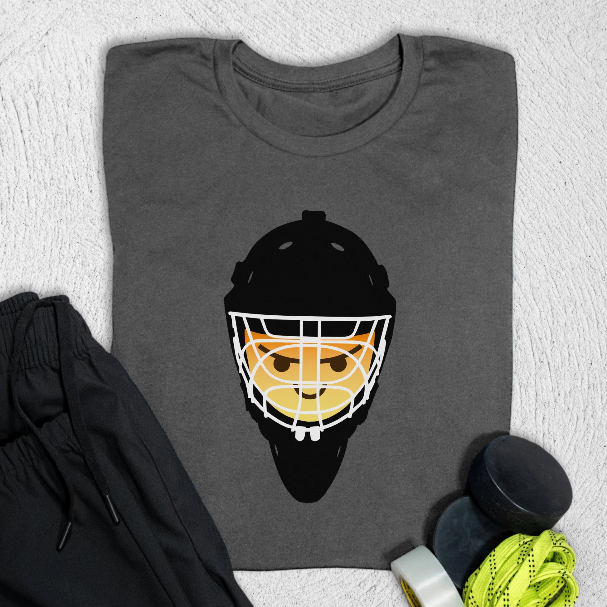 Goalie Emoji T-Shirt Asphalt / S T-Shirt