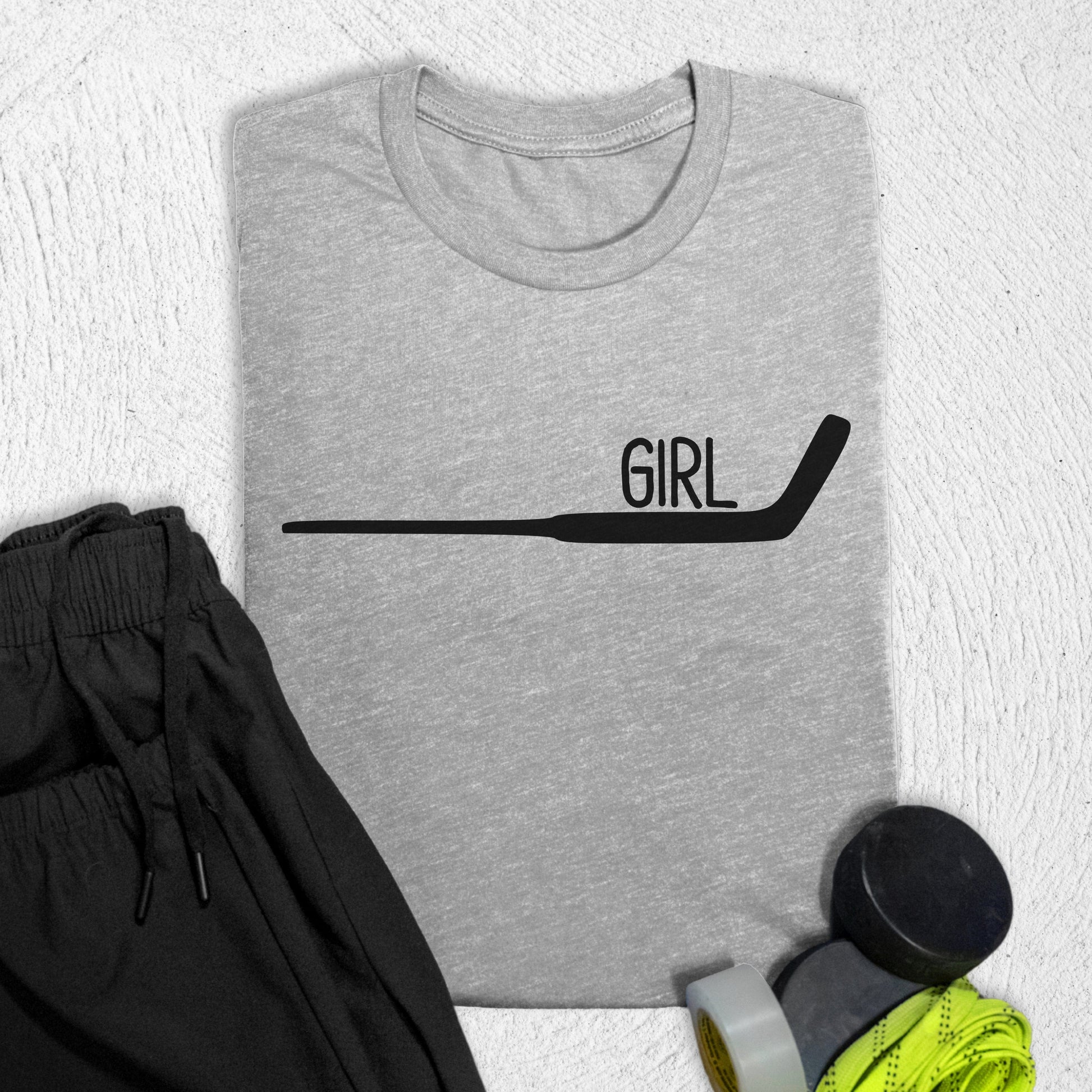 Goalie Girl T-Shirt Athletic Heather / S T-Shirt