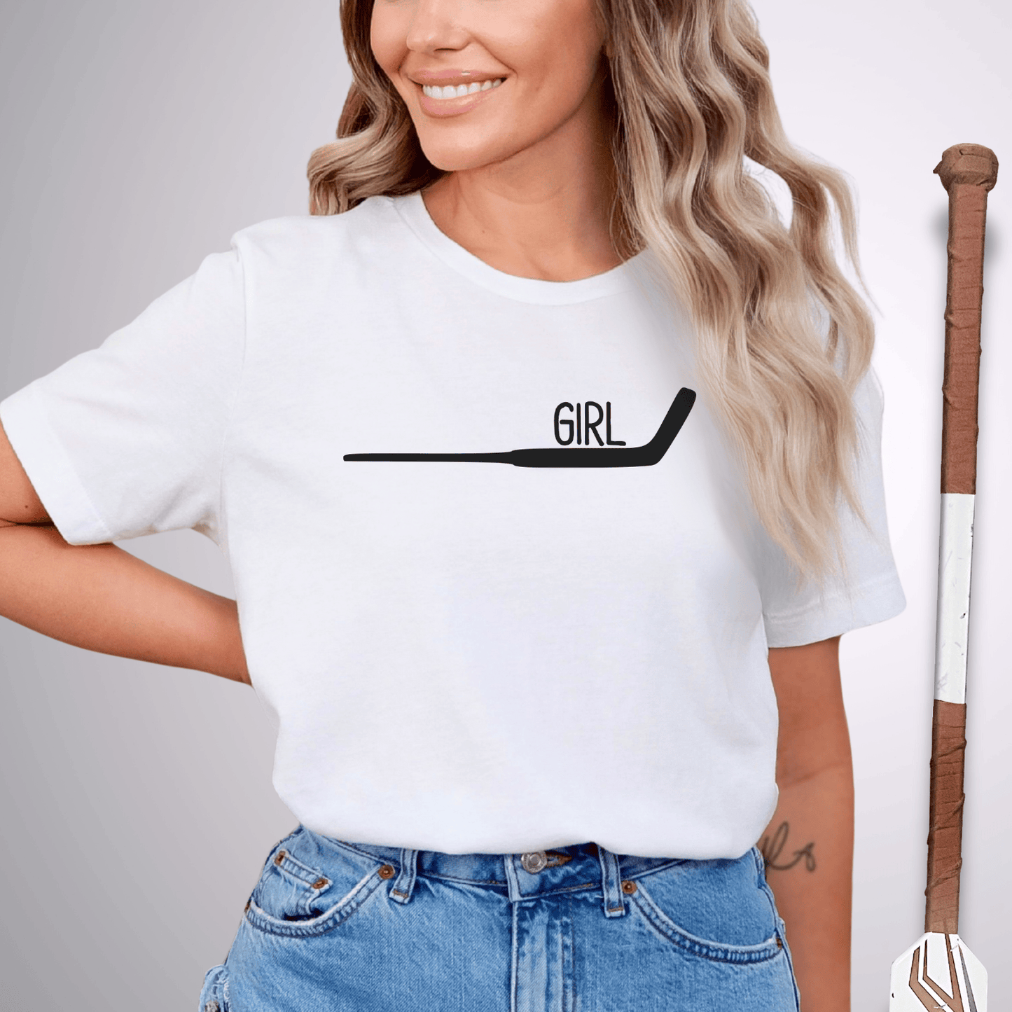 Goalie Girl T-Shirt White / S T-Shirt