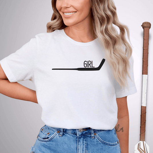 Goalie Girl T-Shirt White / S T-Shirt