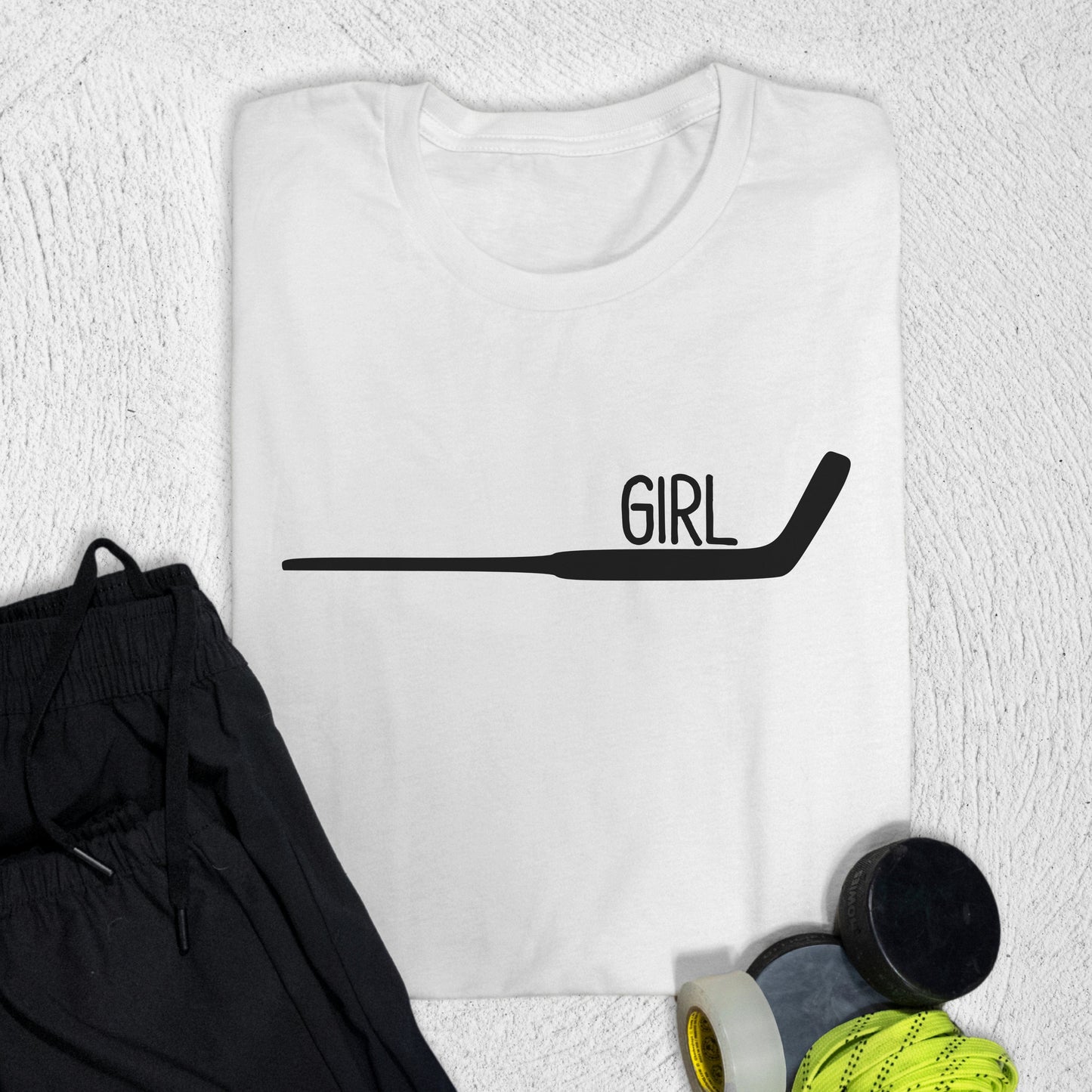 Goalie Girl T-Shirt White / S T-Shirt