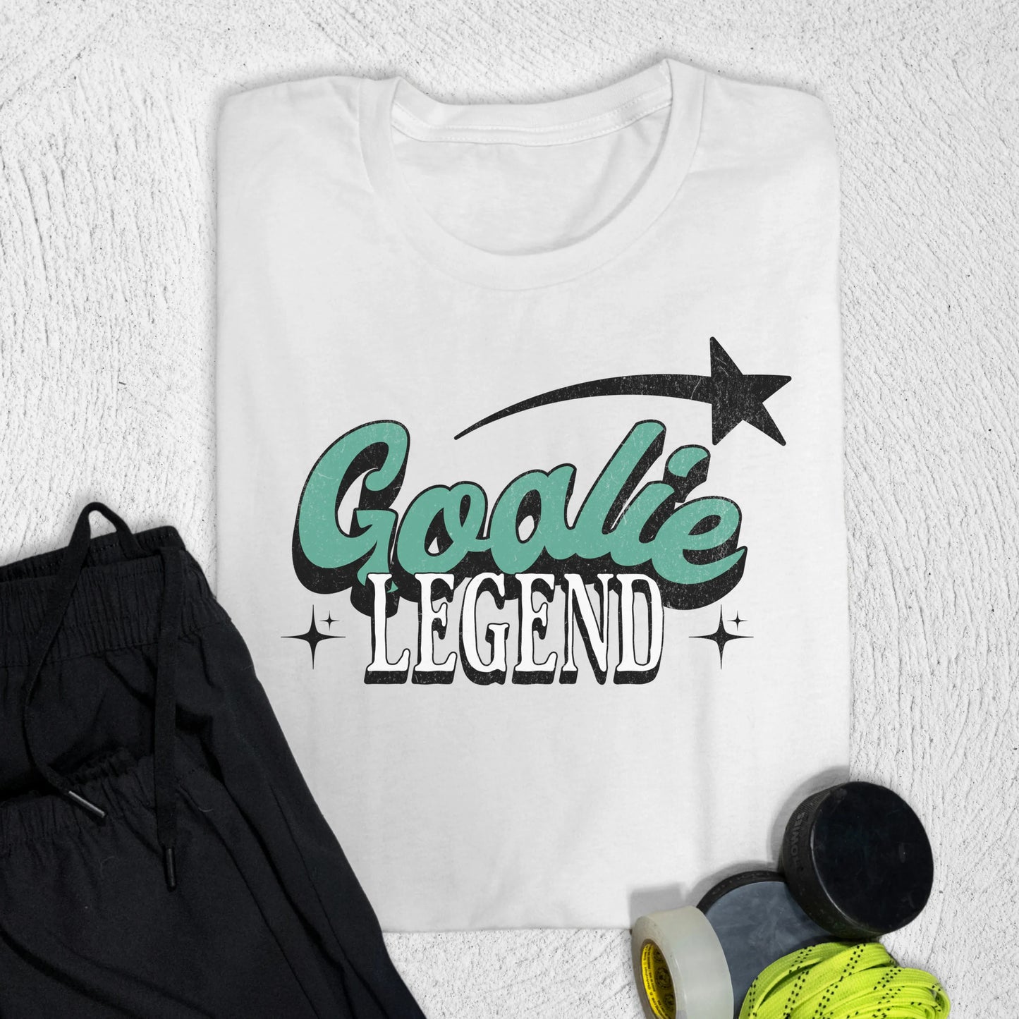 Goalie Legend T-Shirt S / White T-Shirt