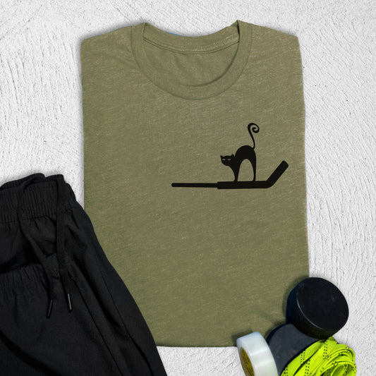 Goalie Luck T-Shirt S / Heather Olive T-Shirt