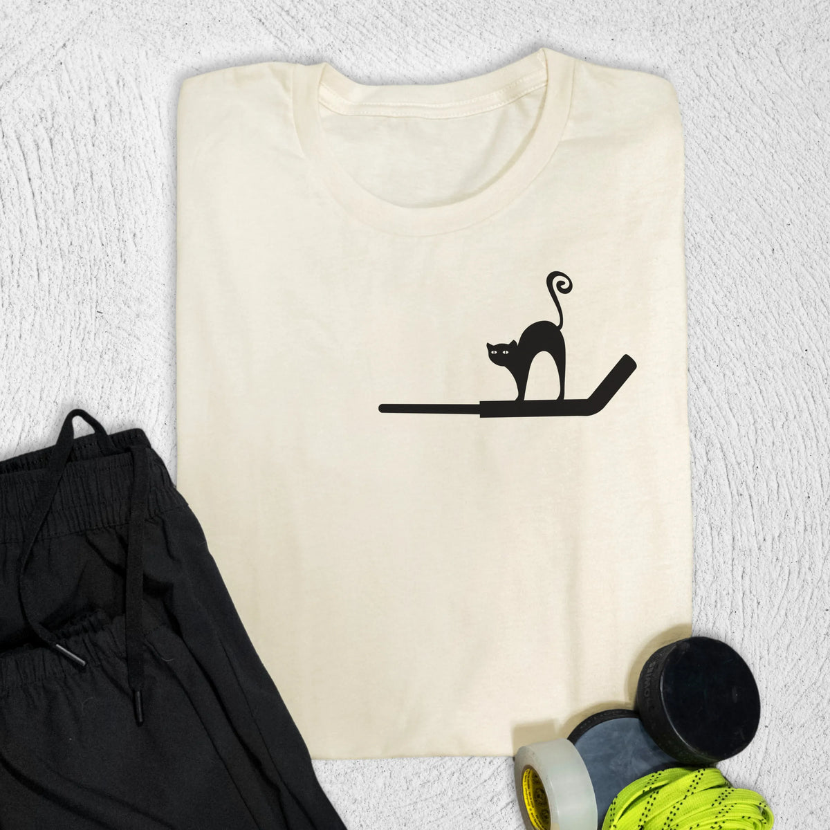 Goalie Luck T-Shirt S / Natural T-Shirt