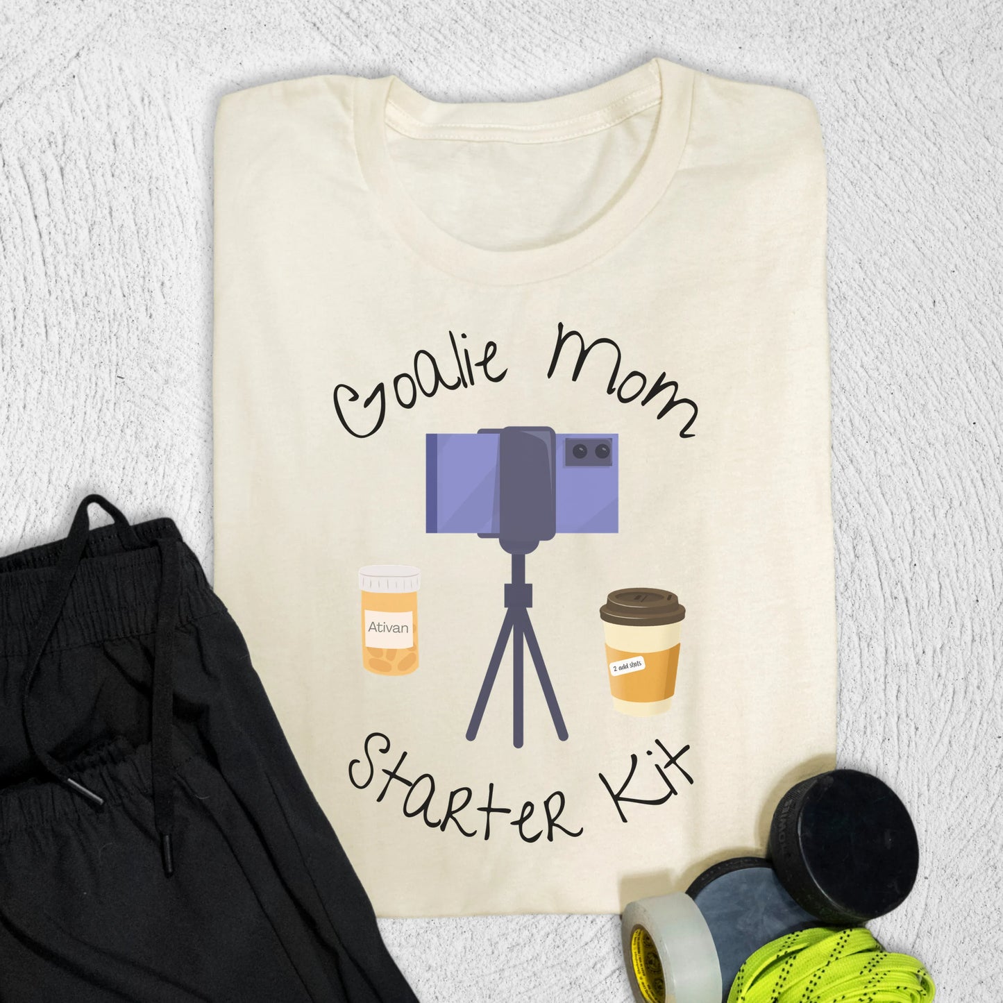 Goalie Mom Kit T-Shirt Natural / S T-Shirt