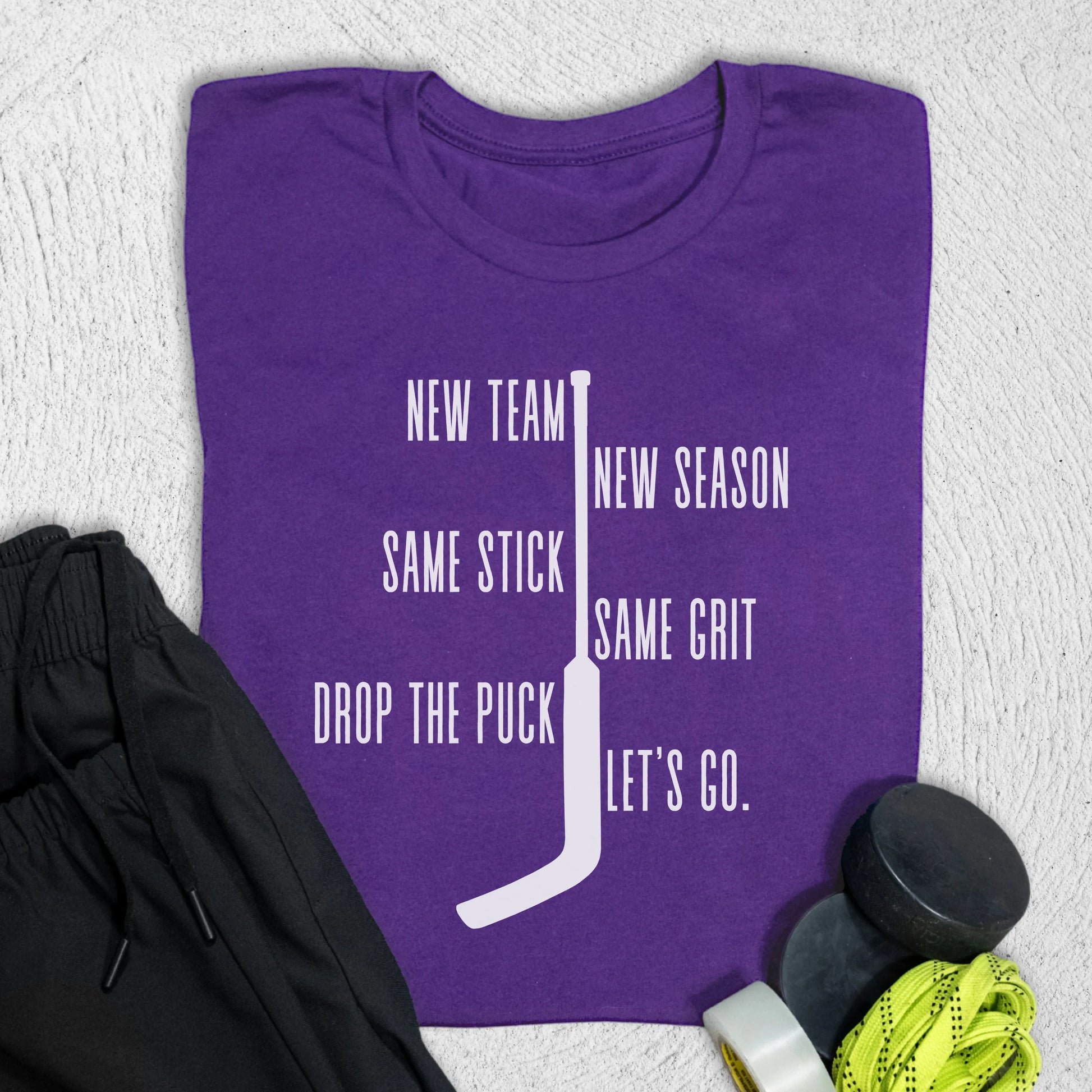 Goalie New Season T-Shirt Team Purple / S T-Shirt