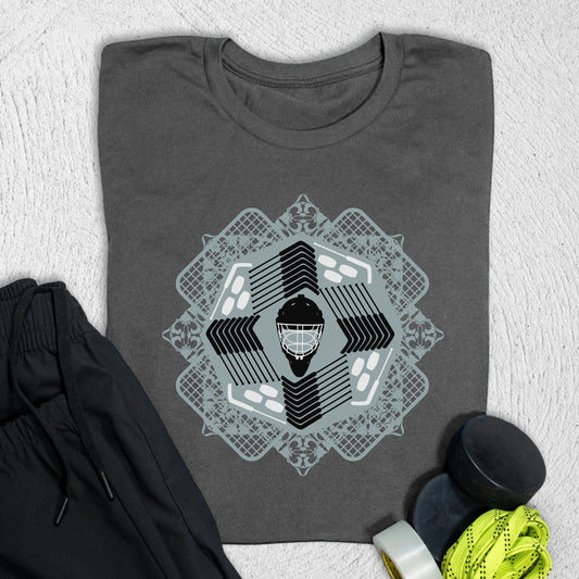 Goalie Pattern T-Shirt Asphalt / S T-Shirt